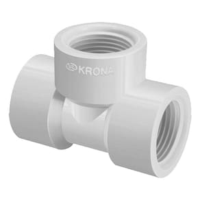 Te Rosca Branco Krona 1/2. / Kit Com 20 Peca S
