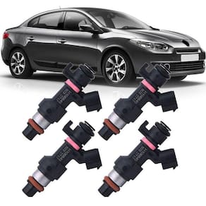 Kit 4 Bico Injetor Fluence 2.0 16V Flex 2010 À 2017- H106845