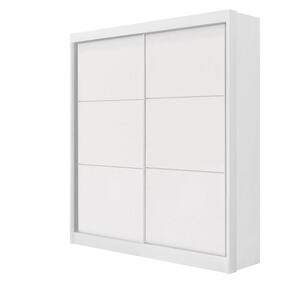 Guarda Roupa Roupeiro Santorini 2 Portas Branco D`Doro