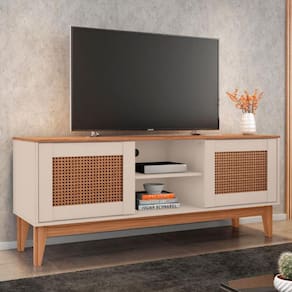 Rack para Tv até 60 Polegadas 2 Portas 135cm Safira Casa D