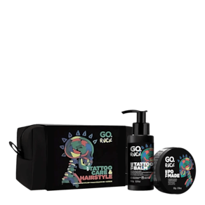 Kit Go. Rock - Pomada 50g + Balm Tattoo 90g + Necessarie