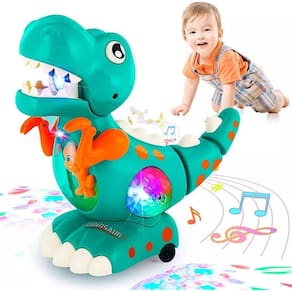 Brinquedo Dinossauro Dança Luz Criança Divertido Bebes