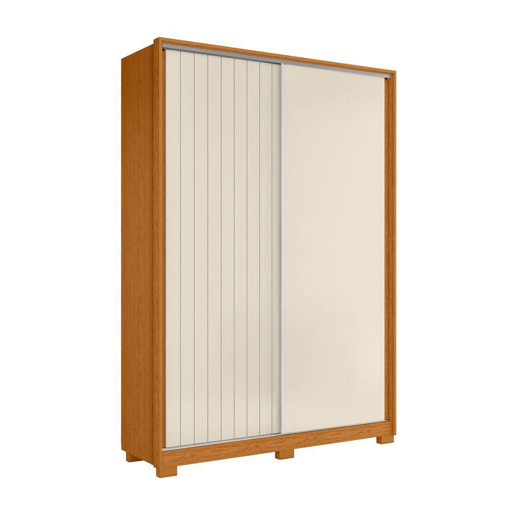 Guarda Roupa Frizatto Cinamomo/Off White Flex - Albatroz Móveis