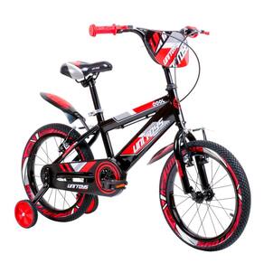 Bicicleta Aro 16 Cross Infantil Aventura Pro Vermelha Preto