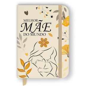 Moleskine - Melhor Mãe do Mundo - Capa Dura com Elástico - 13x21