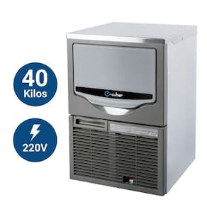 Maquina De Gelo Cubos Srm-45a 41Kg/dia Deposito 14Kg 220V - Macom
