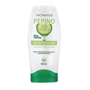 Máscara Facial Para Pele Oleosa Pepino 100Ml Facinatus