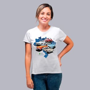 Camiseta Feminina Carros Antigos Variant