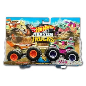 Carrinho Duplo Hot Wheels Monster Truck 1:64  Mattel