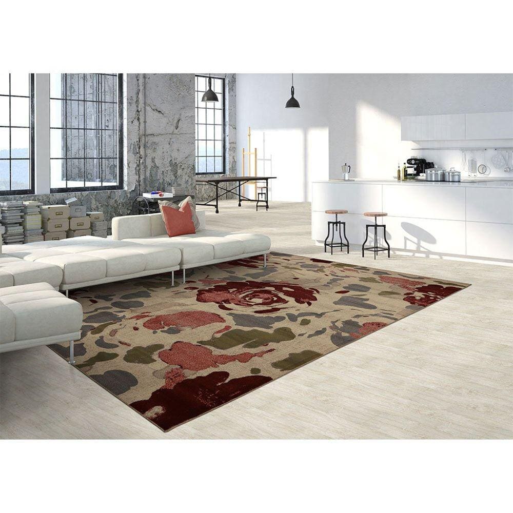 Tapete 250x350cm de Luxe Tapetes São Carlos Floral