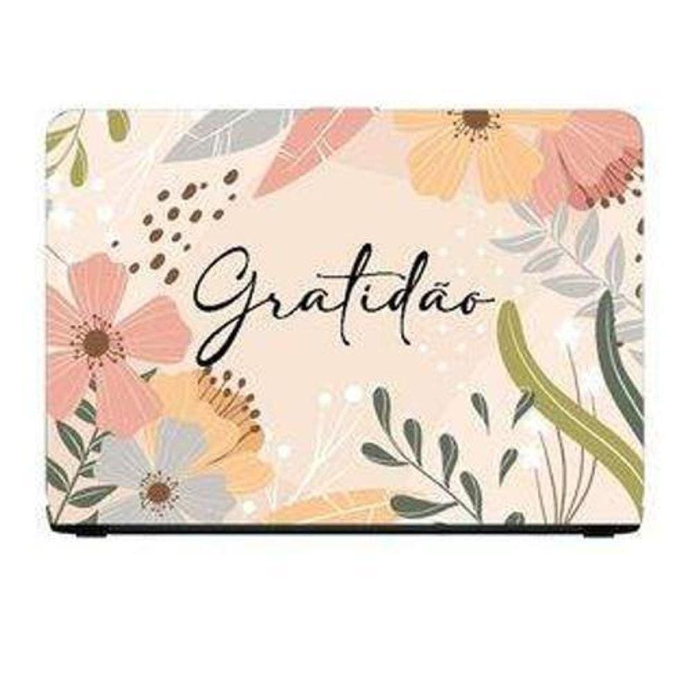 Adesivo Decorativo Para Note Gratidão
