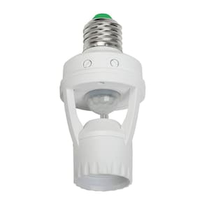 Sensor De Presença Com Soquete Para Lâmpada E27