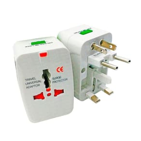 Adaptador Tomada Universal Internacional Usa Europa 3 Tipos