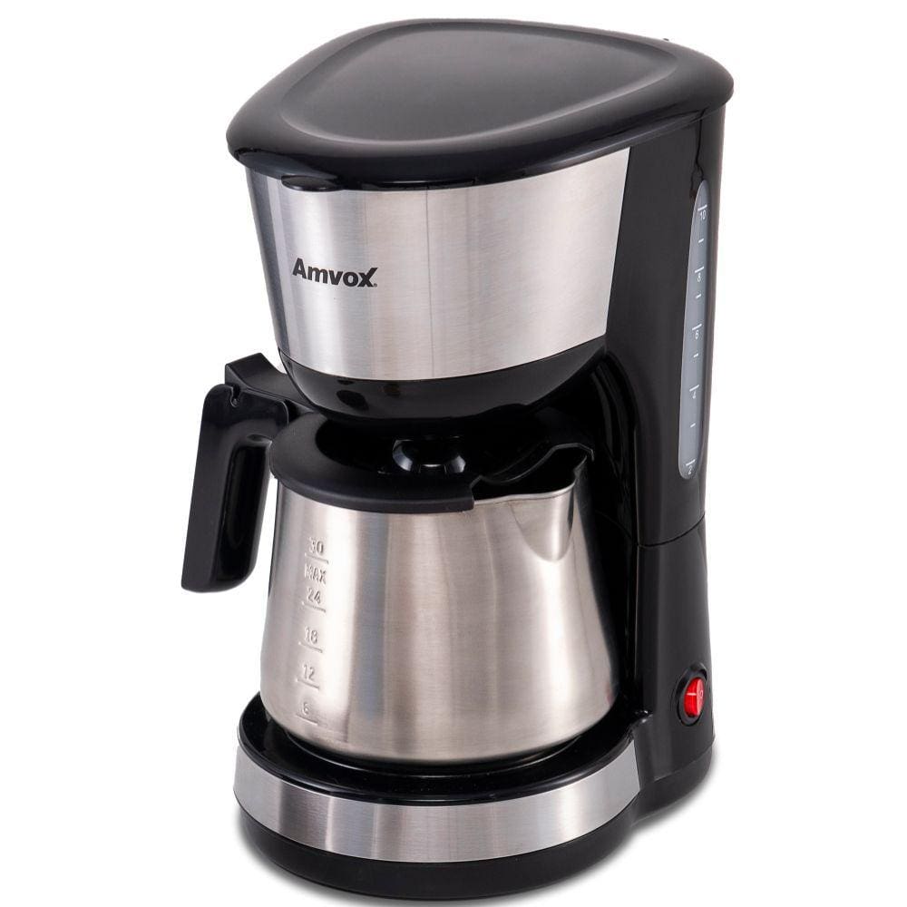 Cafeteira Eletrica 900W AMVOX ACF 927 30XIC 10MIN Jarra Inox Voltagem: 127V