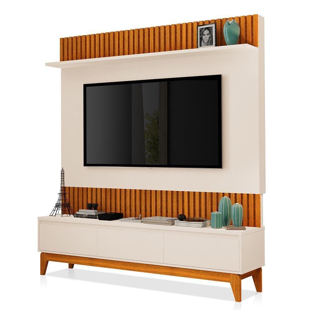 Estante Home Theater Antalaya para TV até 75” - Móveis Luapa