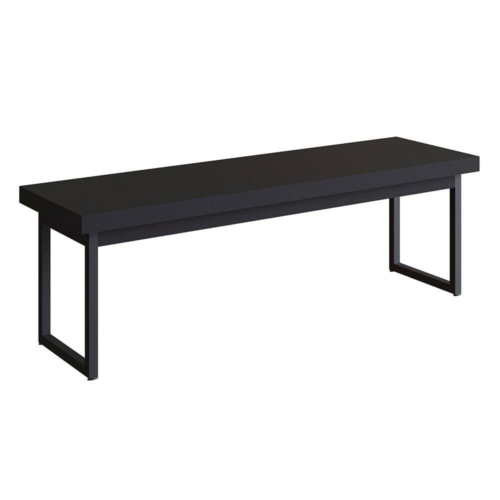 Banco Oxford 104x35cm - Preto