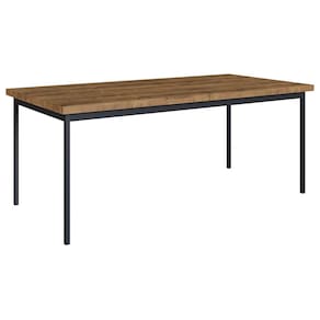 Mesa Floripa 180x90cm - Olmo/Preto