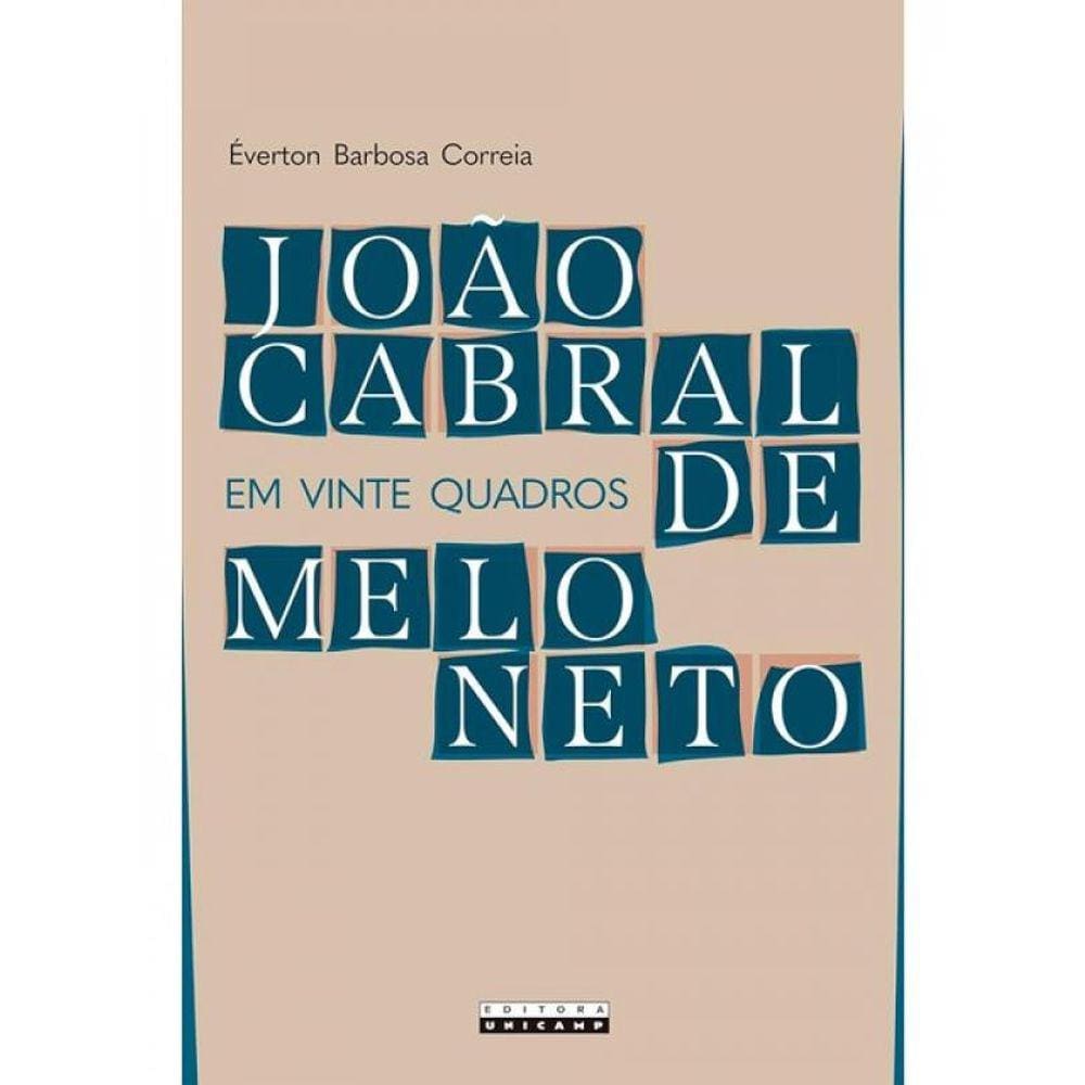 João Cabral De Melo Neto Em Vinte Quadros