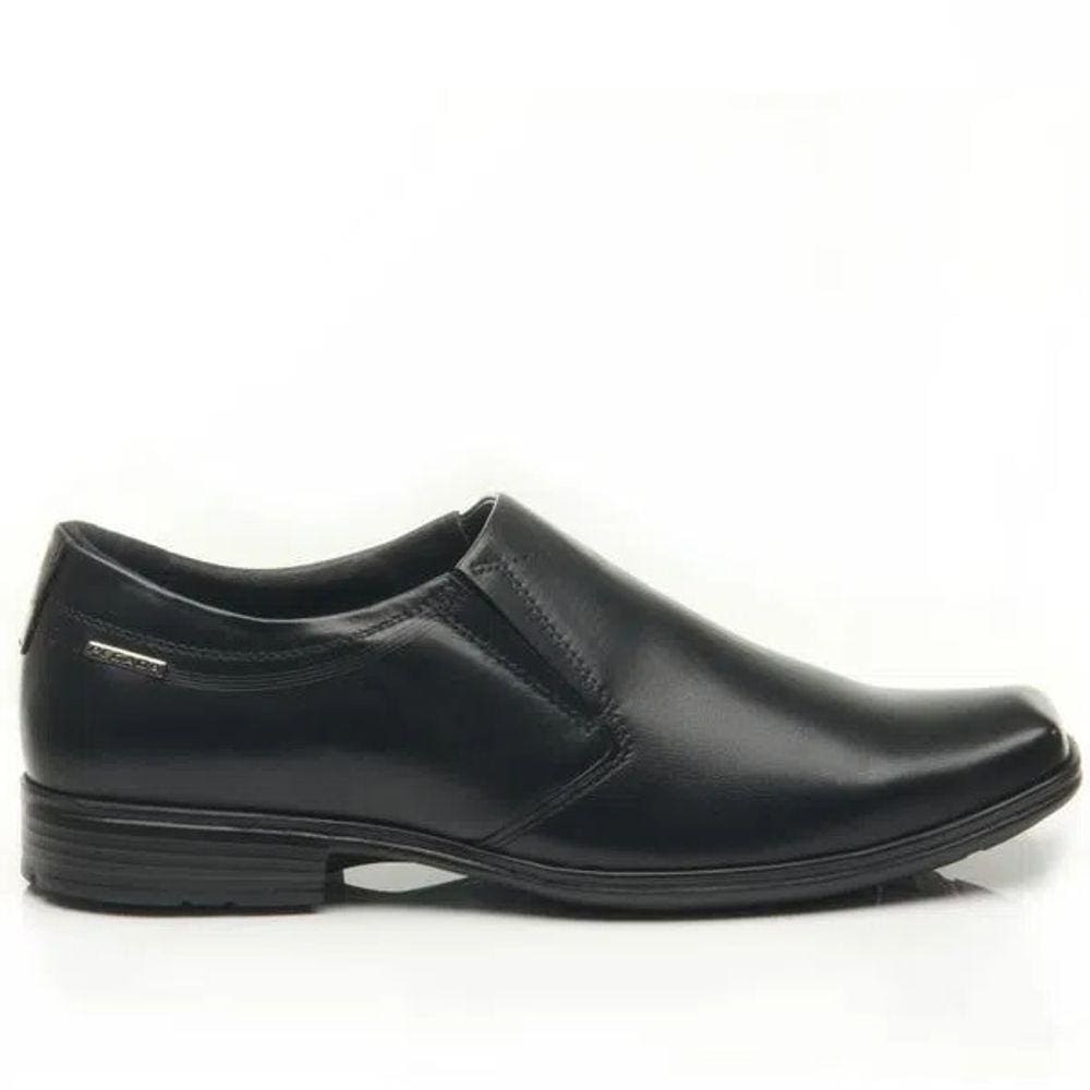 Sapato Masculino Pegada Social Couro Preto Levitech