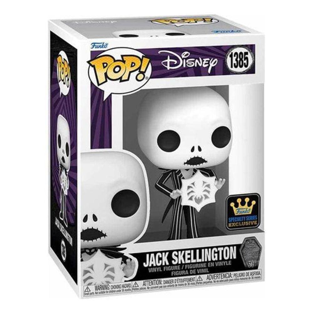 Funko Pop Jack Skellington 1385 Snowflake Tbnc