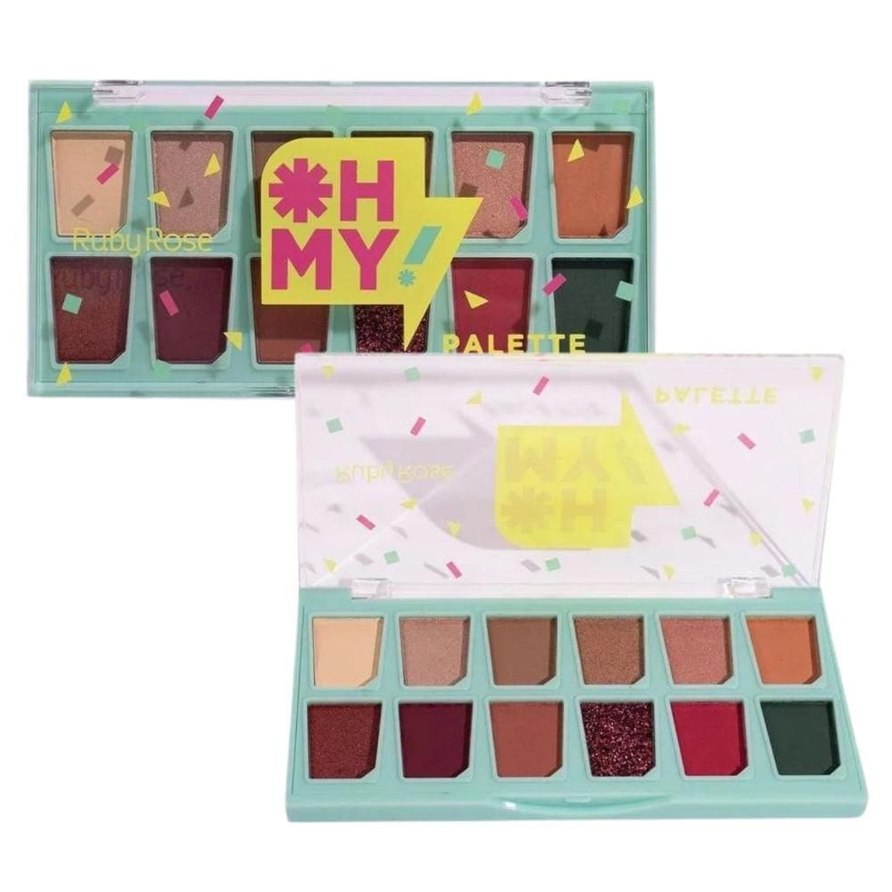 Paleta de Sombras Ruby Rose Oh My! 7,6g