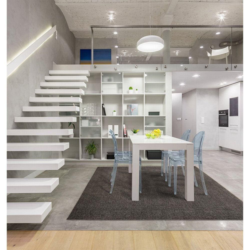 Tapete 200x250cm Elegant Tapetes São Carlos Dark Gray