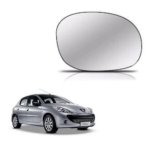 Lente Vidro Retrovisor Peugeot 206 207 C3 Hoggar 99 a 11 PASSAGEIRO EB194