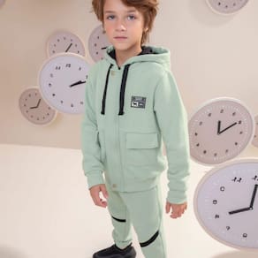 Conjunto inverno Charpey Moletom Verde