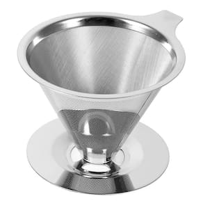 Coador Café Filtro Aço Inox 101 Reutilizável Sem Uso Papel