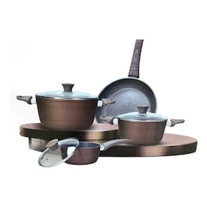 Conjunto De Panela Aluminio 4 Peças Bronze Stone - Tognana