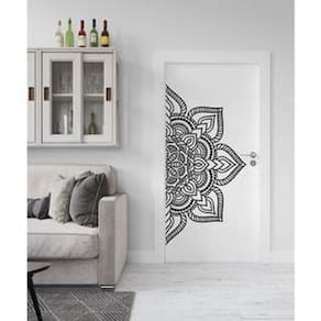 Adesivo De Porta Mandala Mod24