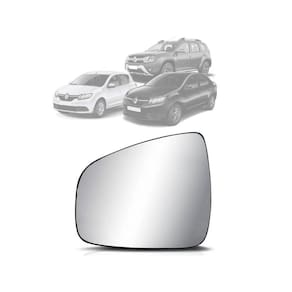 Lente Vidro Retrovisor LOGAN DUSTER SANDERO 09/.. Motorista EB673