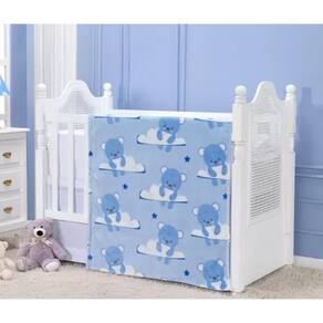 Cobertor Etruria Baby Flannel Baby Urso Azul 0,90Cm X 1,10M