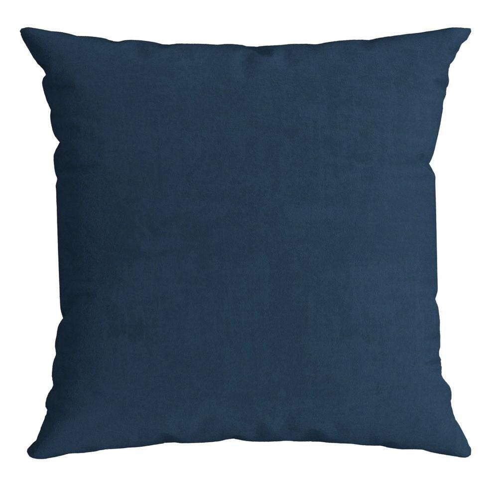 Capa Veludo Luxor 253 Lisa Azul 43 Cm X 43 Cm Azul