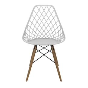 Cadeira para Sala de Jantar Kayla Dsw Branco