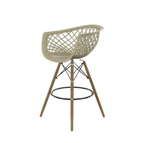 Banqueta para Sala de Jantar Web Pp Dsw Cinza