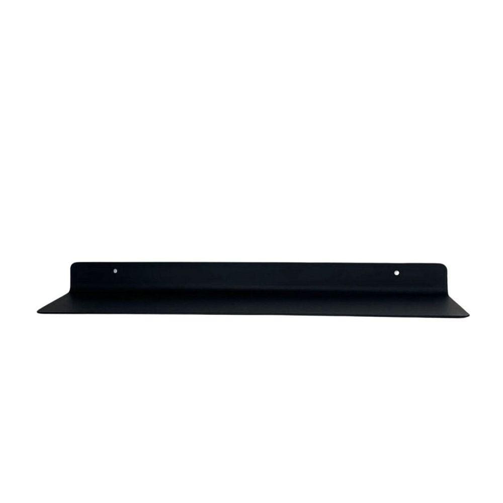 Prateleira Modelo Slim 65 Cm em Aço Preto Fosco