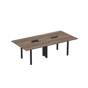 Mesa Reunião 320cm X 140cm Mrcpb3214 Walnut/Preto