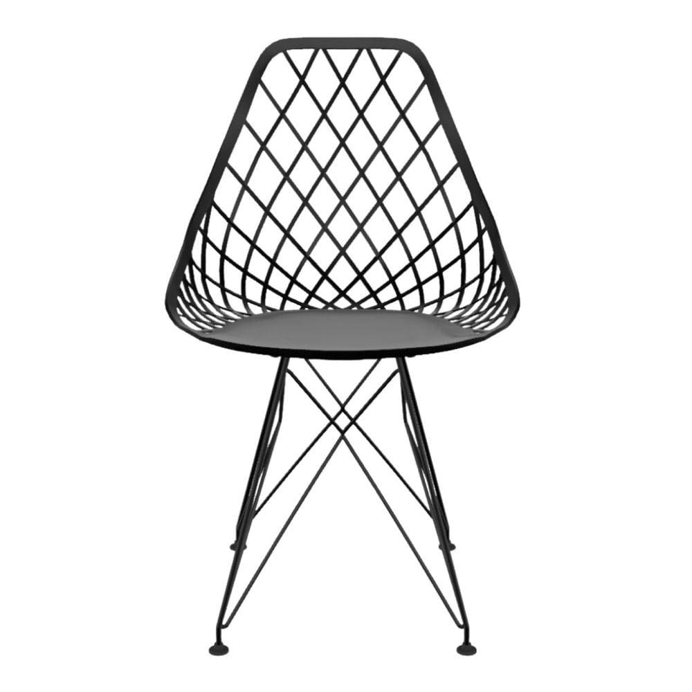 Cadeira para Sala de Jantar Kayla Eiffel Preto