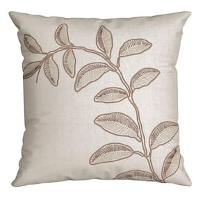 Capa de Almofada Silk Home 616 43 Cm X 43 Cm Rose / Branca