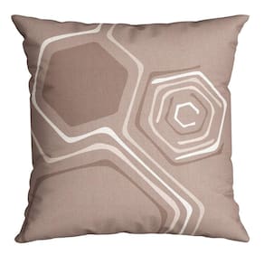 Capa de Almofada Silk Home 617 43 Cm X 43 Cm Rose / Branca
