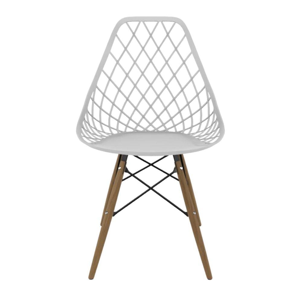 Cadeira para Sala de Jantar Kayla Dsw Branco