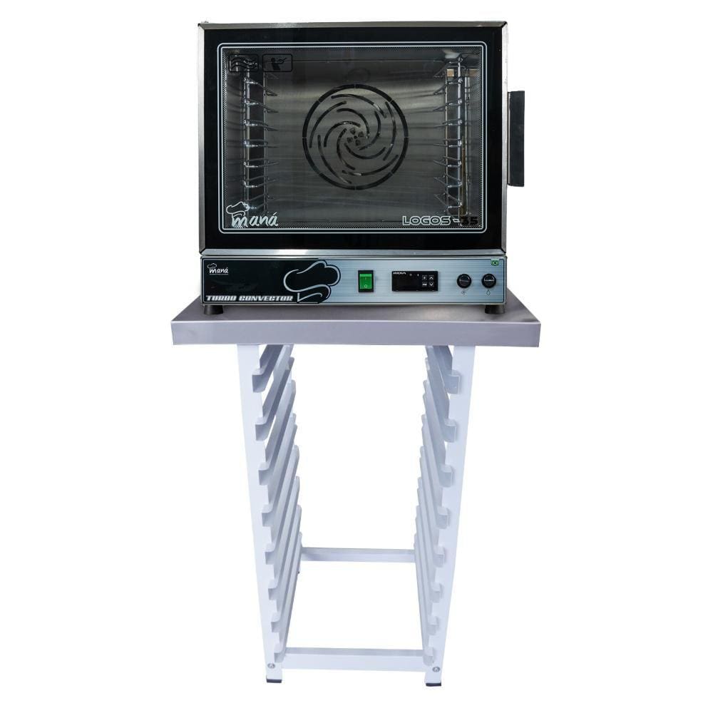 Forno Elétrico Industrial Turbo Logos Com Mesa Inox - Maná