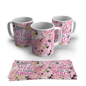 Caneca de Porcelana Dia das Mães modelo 18