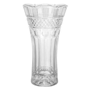Vaso Floreiro Acinturado Em Cristal Ecológico 13xA24cm LHerm