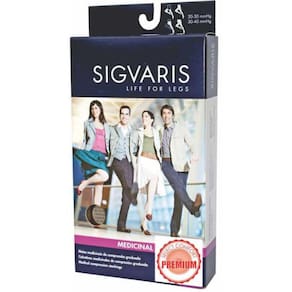 Meia 3/4 Panturrilha 862 Premium 20-30 Mmhg Ponteira Fechada