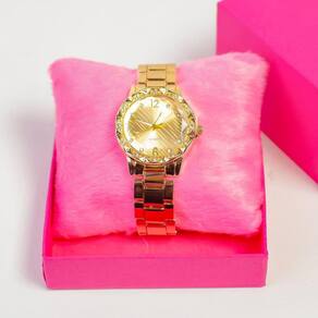 Relógio Quartz Feminino Barato A