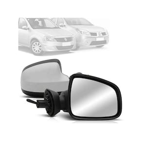 Retrovisor Controle Interno Logan Sandero Duster 09/.. Capa lisa passageiro EB668