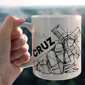 Canecas Personalizada Evangelica Ele Vive