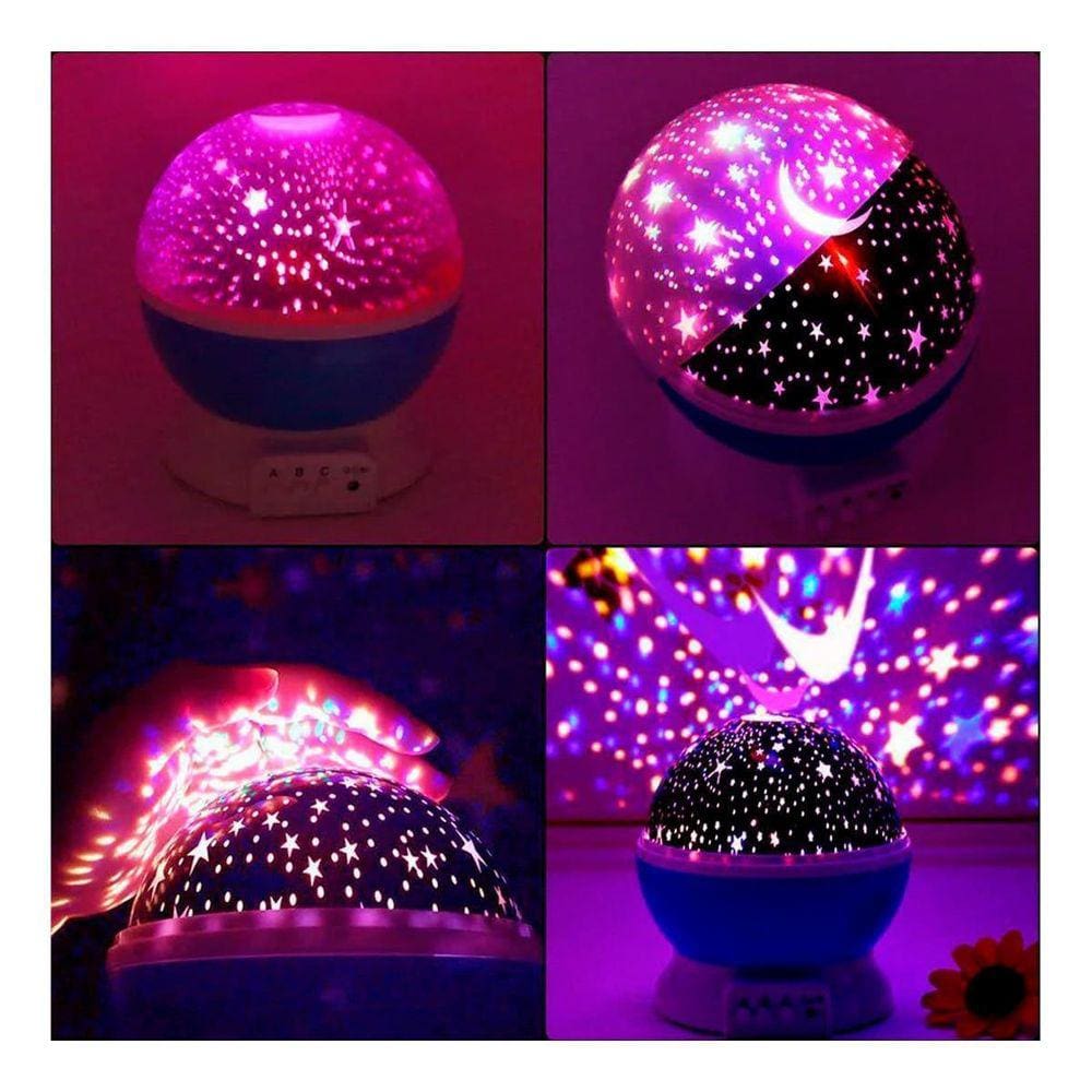 Luz Quarto Criança Abajur Usb Ou Pilha Decoracao Estrela